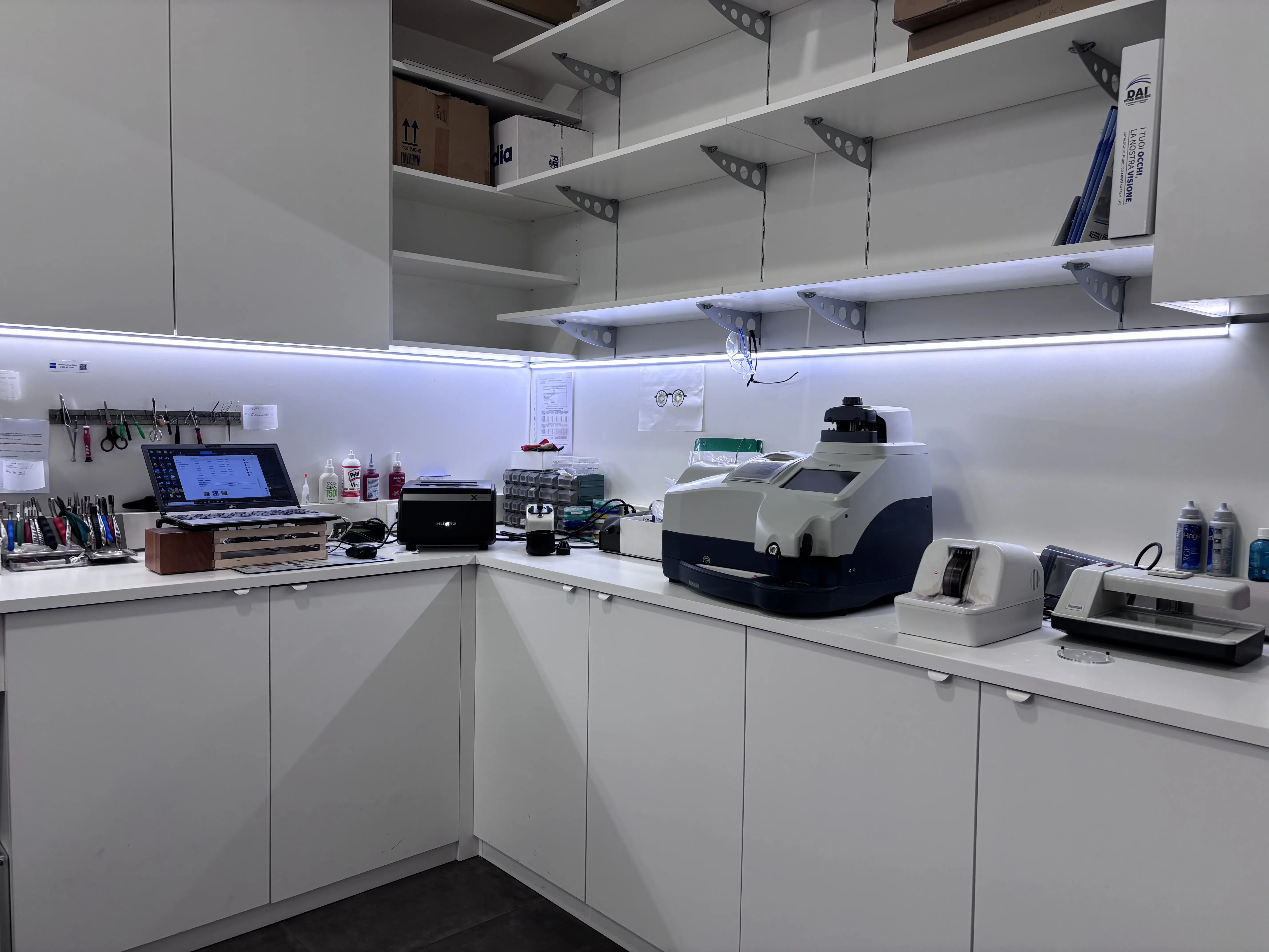laboratorio ottico Opto-Vision a Torino